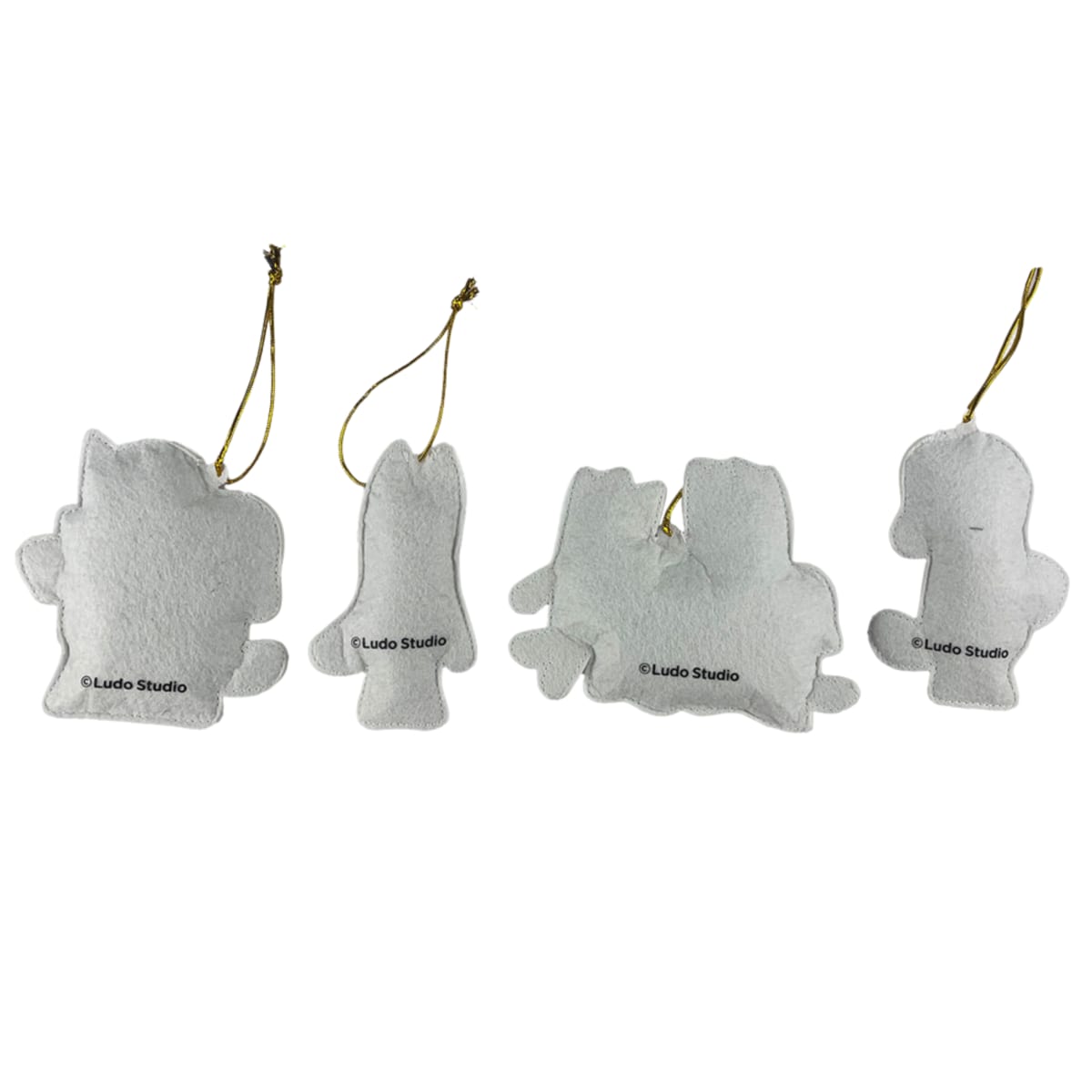 Set de adorno arbol navidad Bluey X4 unds 12cm Modelo 23