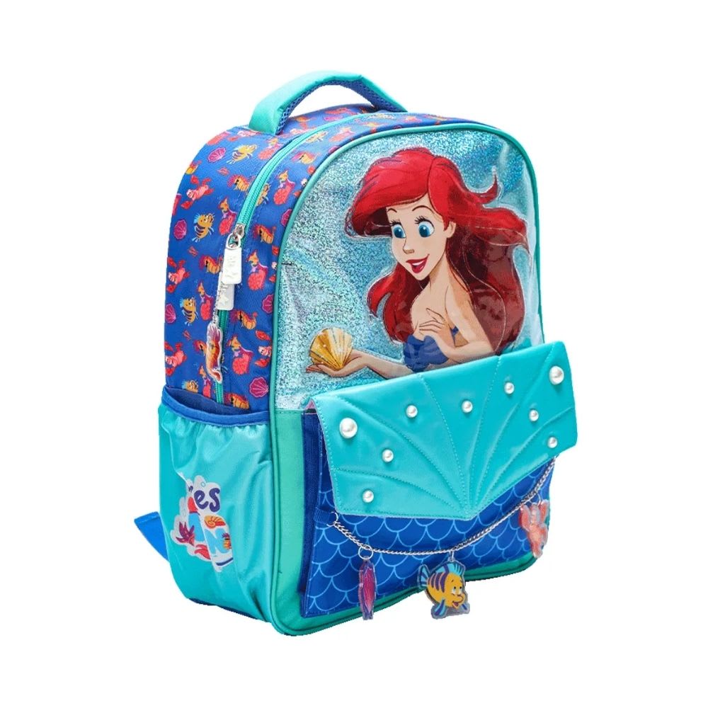 Pack Escolar Ariel La Sirenita Azul Oficio2