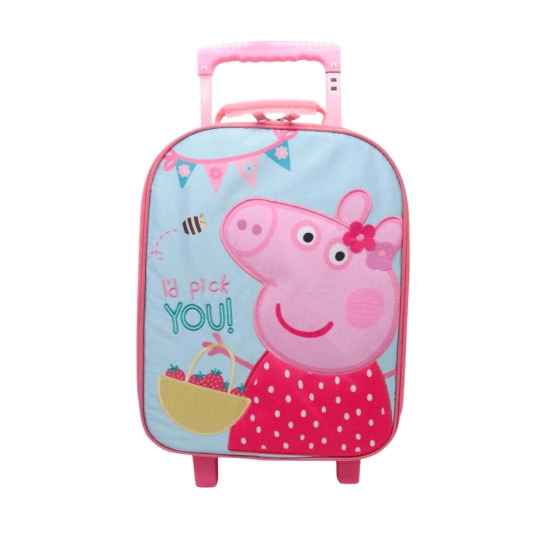 Maleta Nido + Lonchera + Cartuchera  Peppa Pig Fresitas2