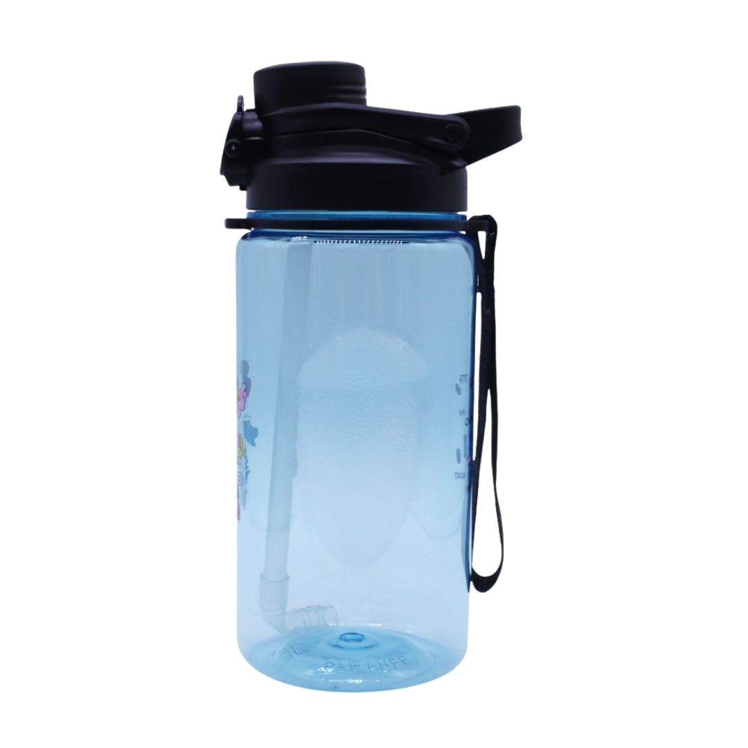 Tomatodo Escolar Botella Con Cañita BT21 BTS Kpop Kawai 1250 ML2