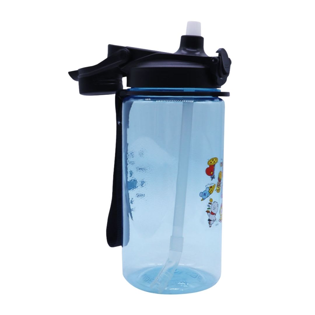 Tomatodo Escolar Botella Con Cañita BT21 BTS Kpop Kawai 1250 ML3