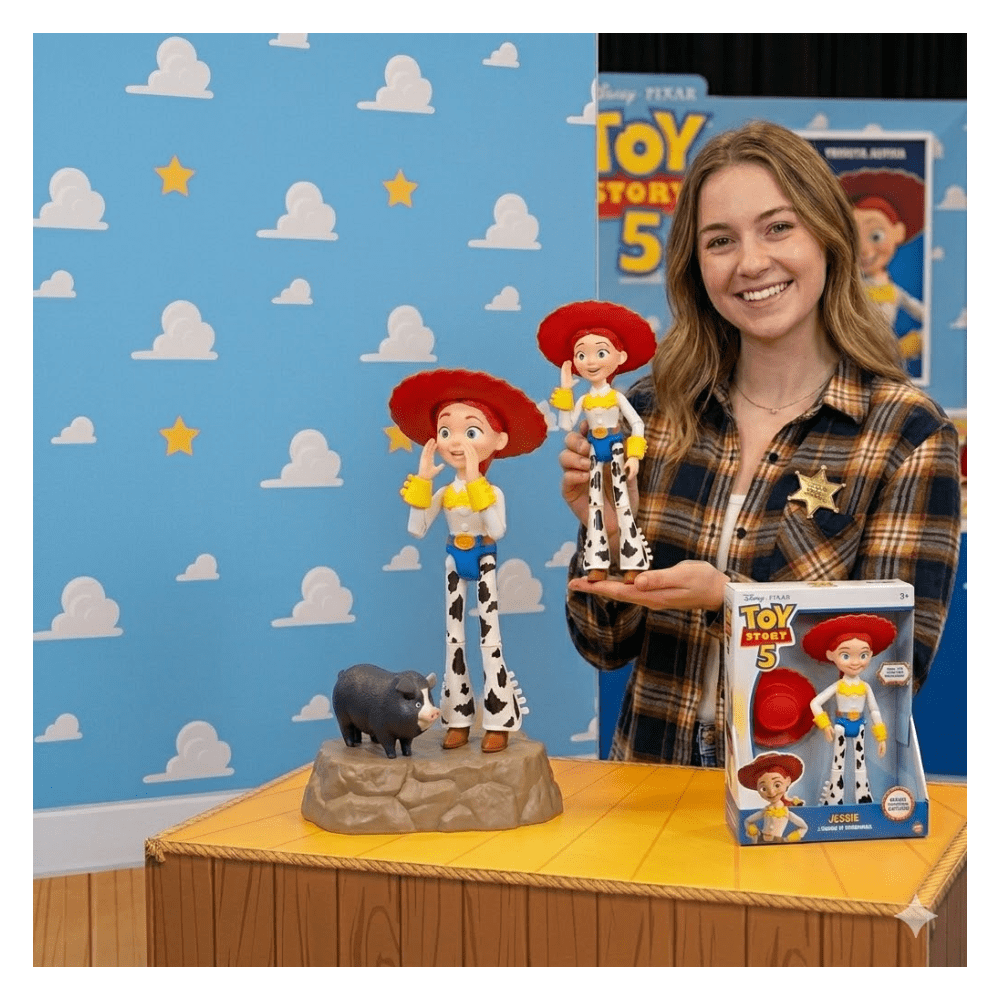 Figura Articulable Toy Story 5 Jessie Con Sonido6