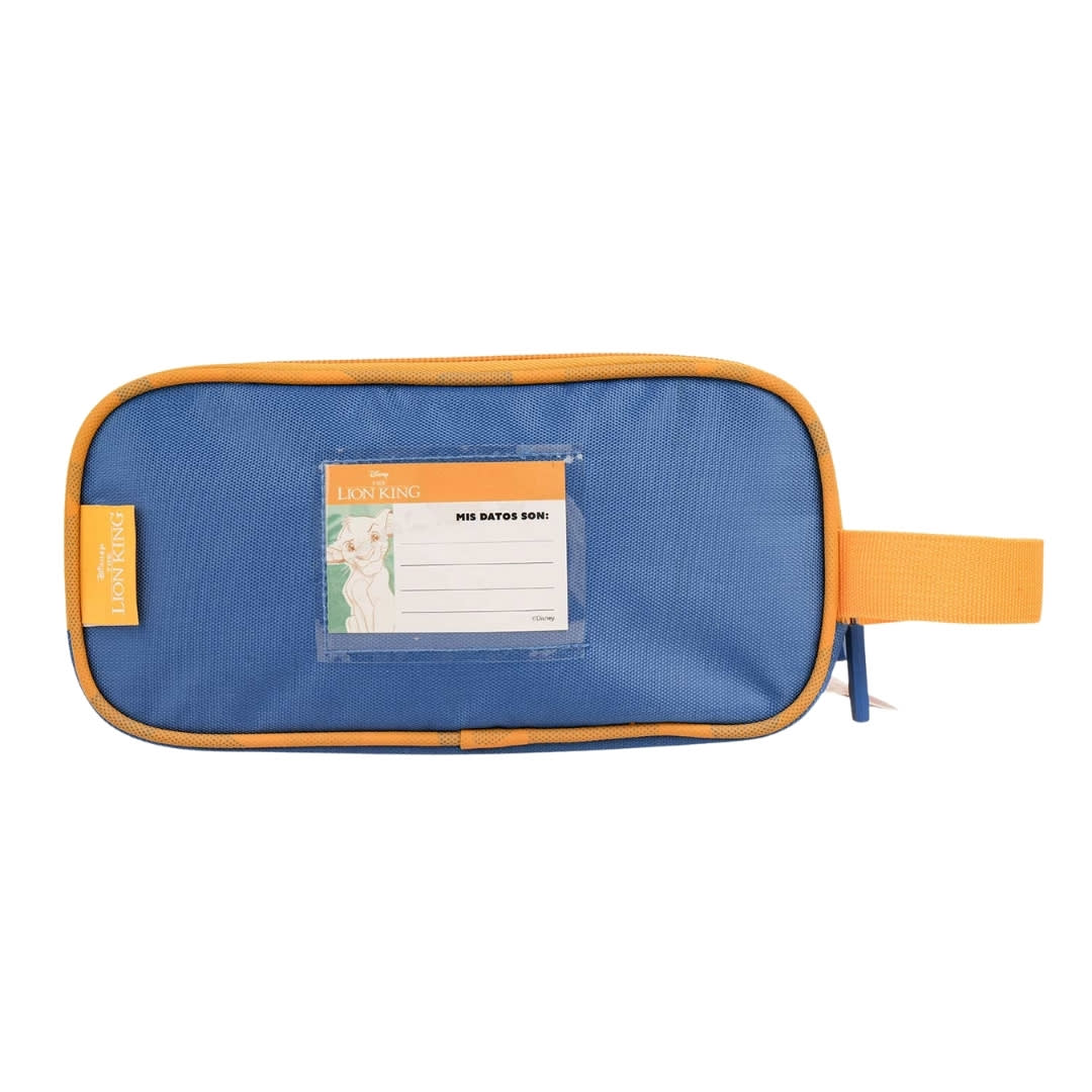 Pack Escolar Mochila Rey Leon Azul Nido8