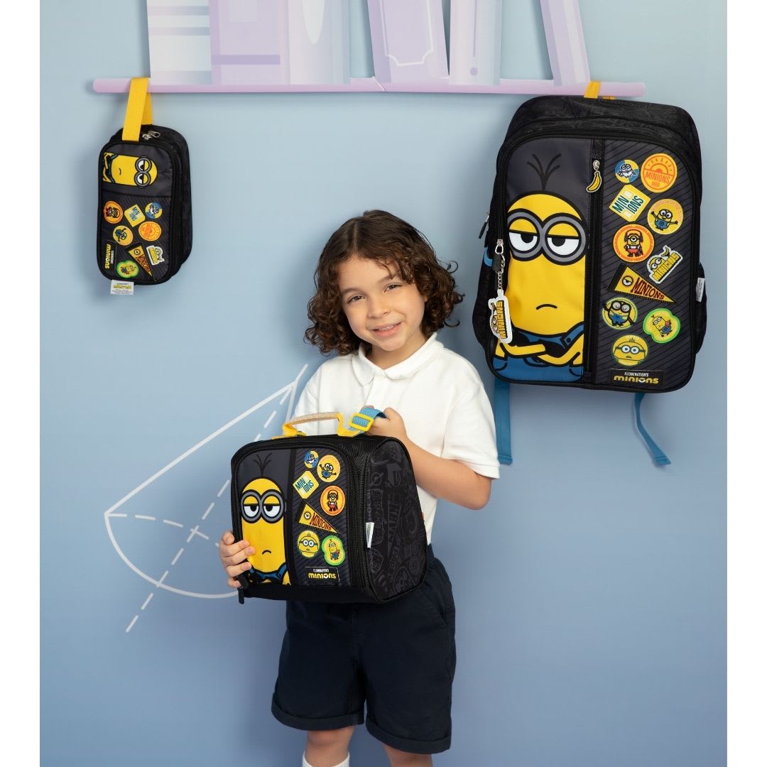 Pack Escolar Mochila Minions Kevin Mi Villano favorito Oficio8