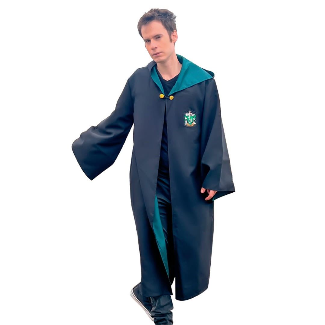 Túnica Uniforme Harry Potter Slytherin2