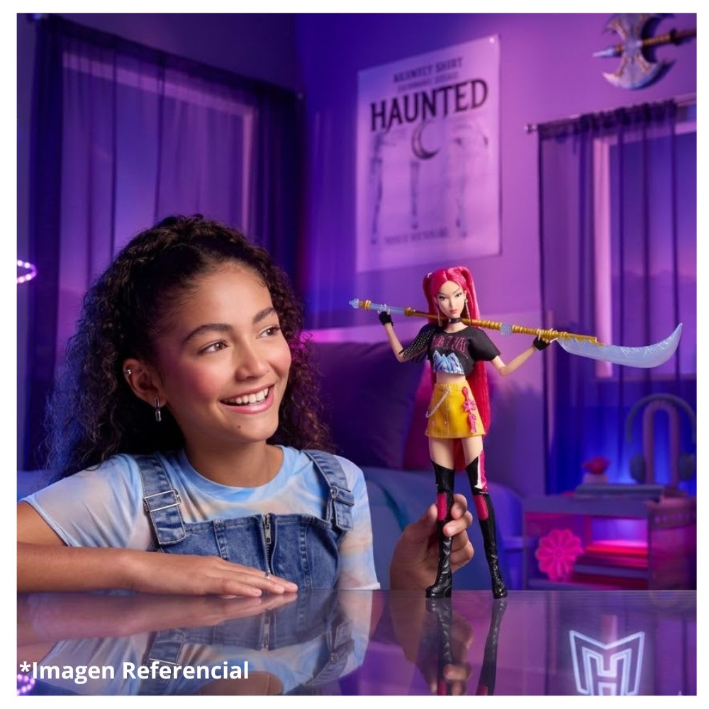 Muñeca Mira Huntrix Guerreras Kpop Demon Hunters Mattel5