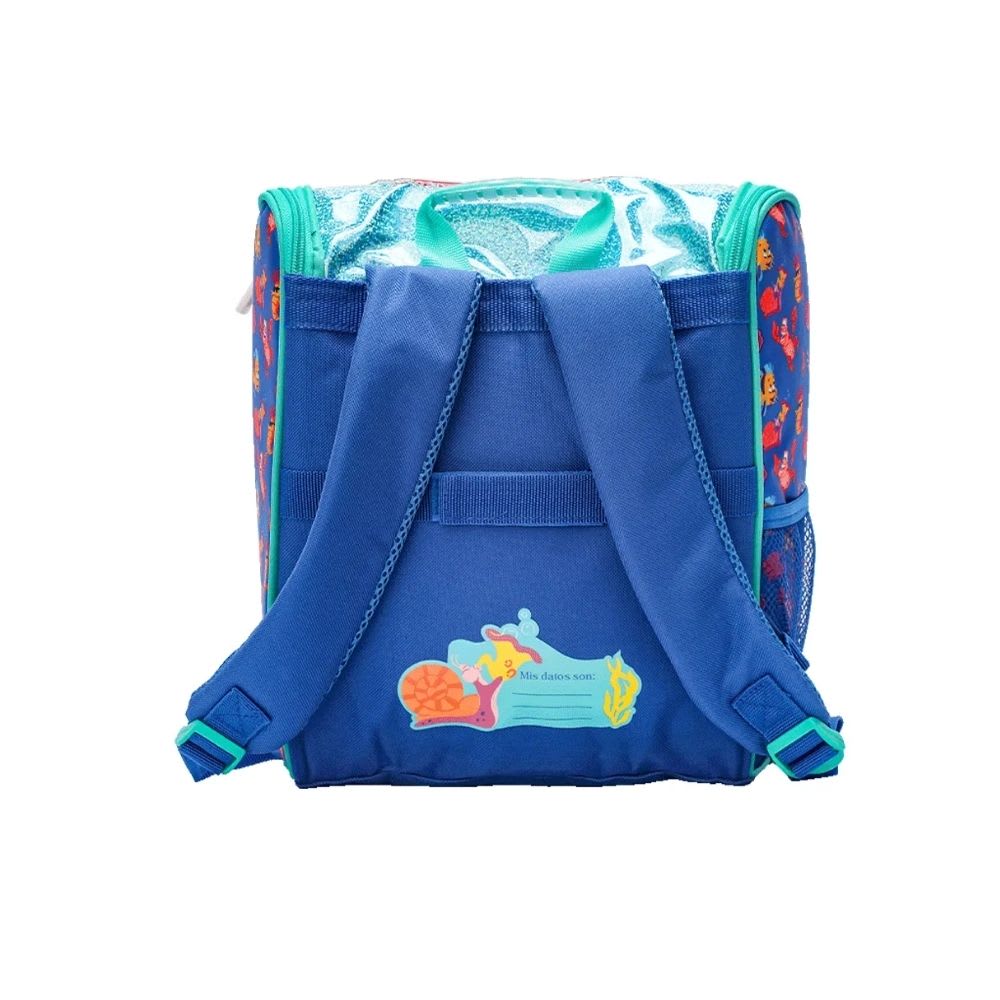 Pack Escolar Ariel La Sirenita Azul Oficio5