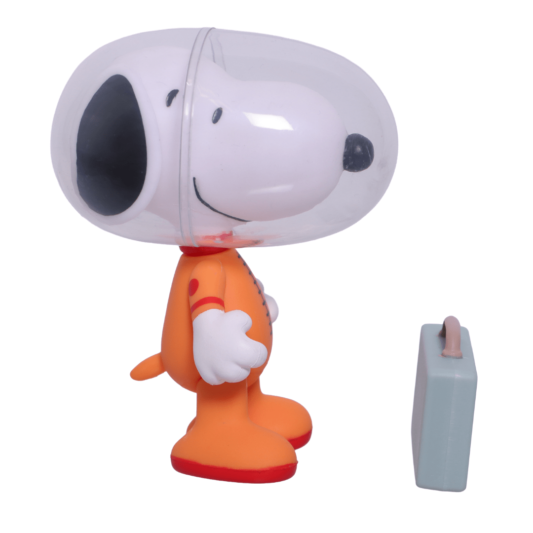 Figura Articulada Snoopy Astronauta Peanuts 10 cms2