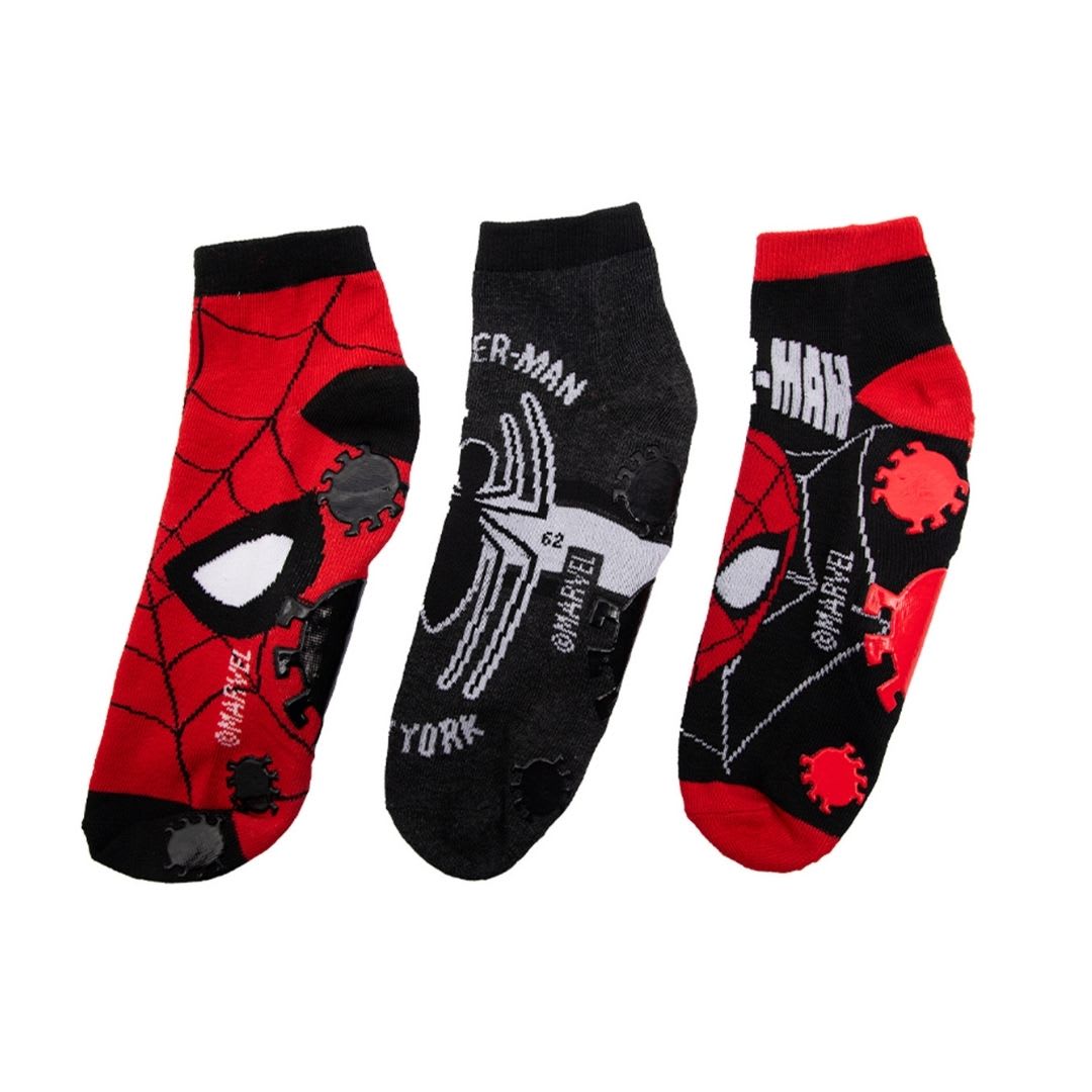 Medias Antideslizante Disney Spiderman Tripack2