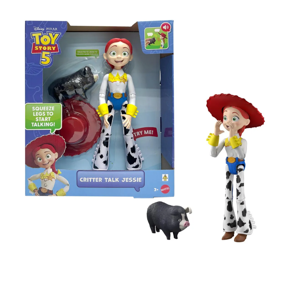 Figura Articulable Toy Story 5 Jessie Con Sonido7