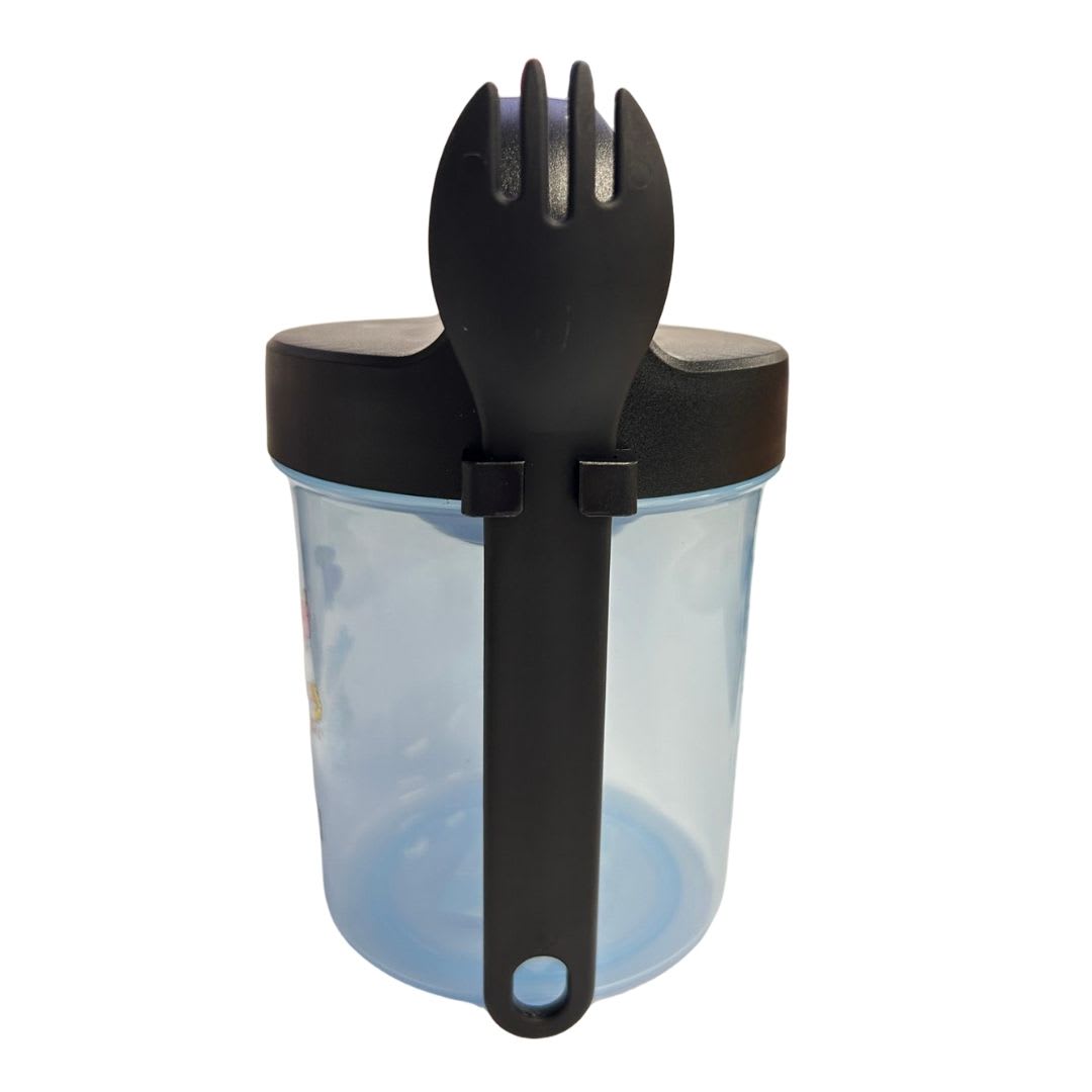 Taper con Cuchara Escolar BT21BTS Kpop Kawai 560 ML3