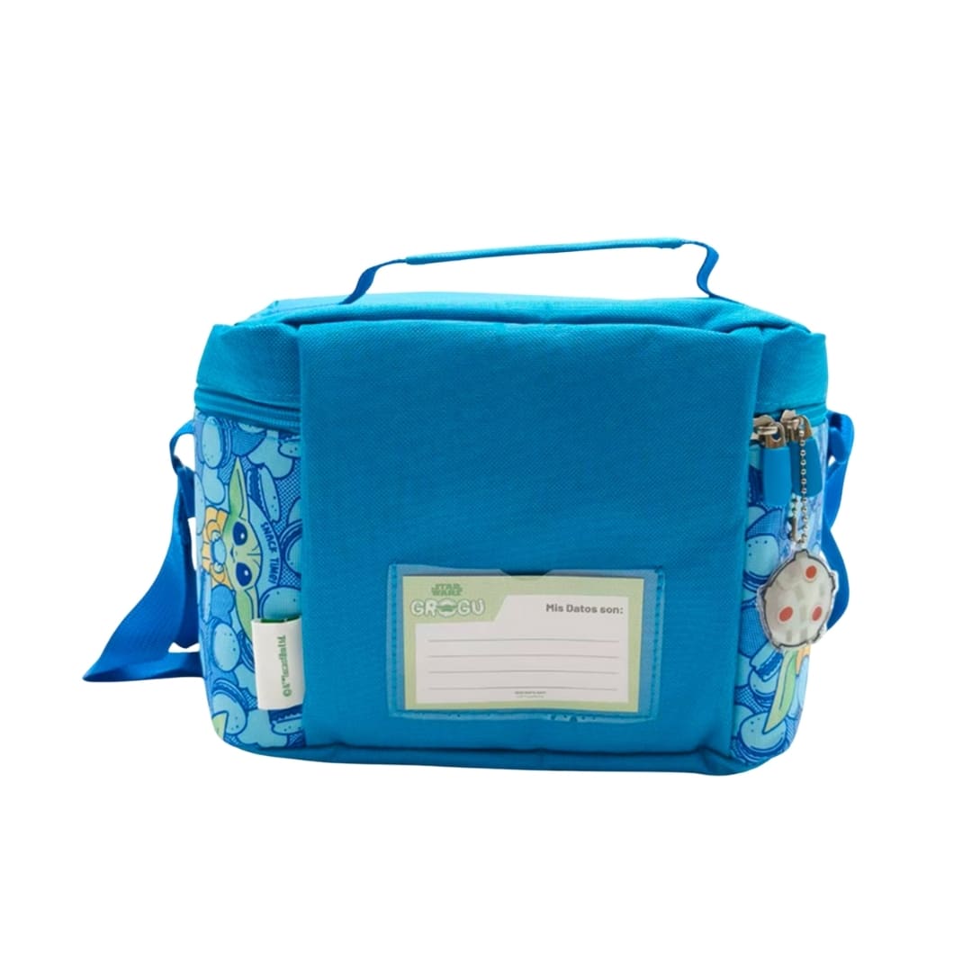 Pack Escolar Maleta Baby Yoda Azul Oficio3
