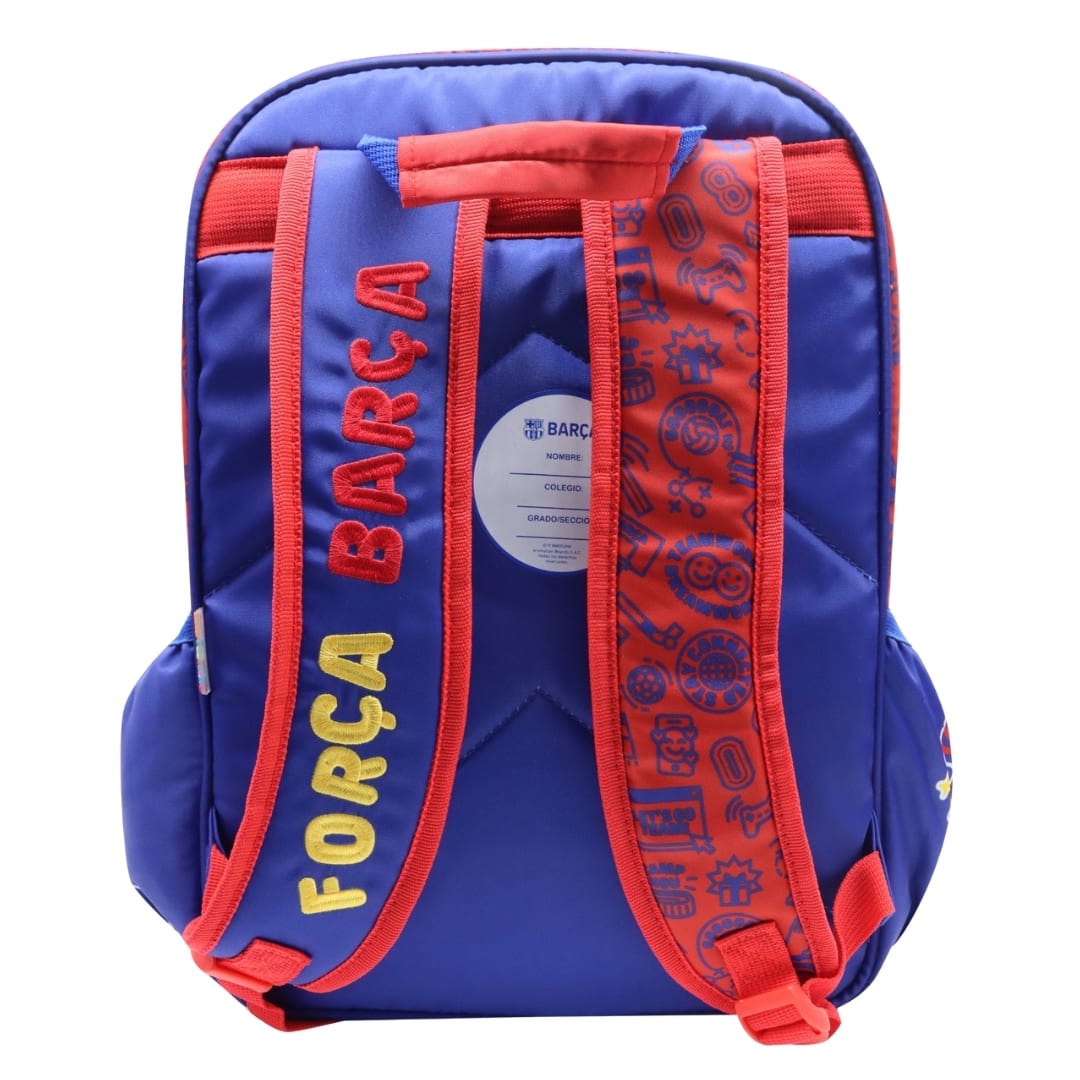 Pack Escolar Mochila Barcelona Futbol Oficio3
