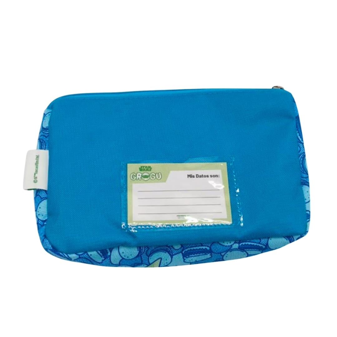 Pack Escolar Maleta Baby Yoda Azul Oficio4