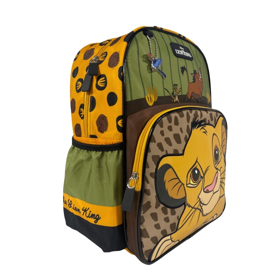 Pack Escolar Mochila Rey Leon Verde Nido2