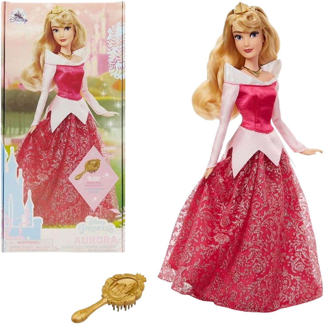 Muñeca Disney Store Princesa Clasica Aurora La Bella Durmiente 0