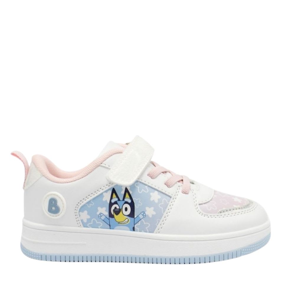 Zapatillas Niña Casual Bluey Estrellas Blanco Rosado 0