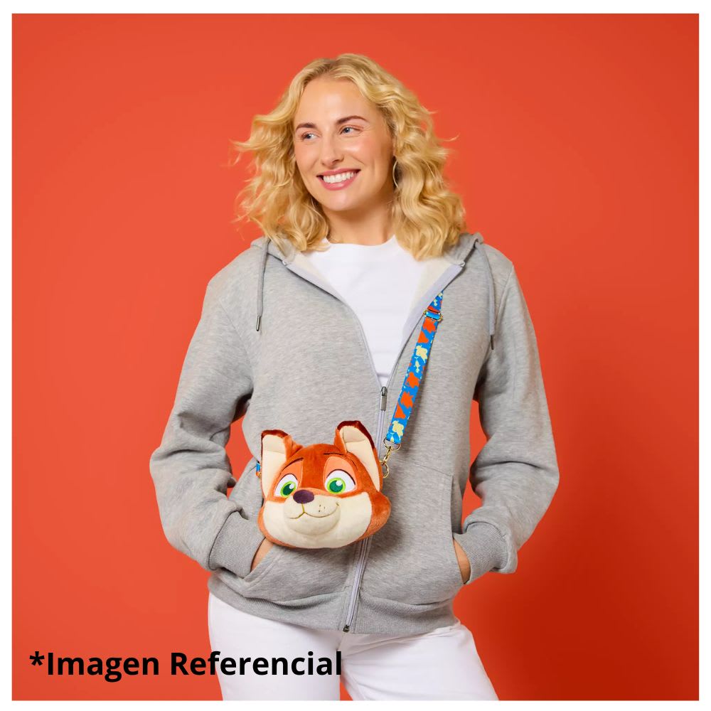 Bolso Crossbody Peluche Nick Wilde Zootopia Disney Store5