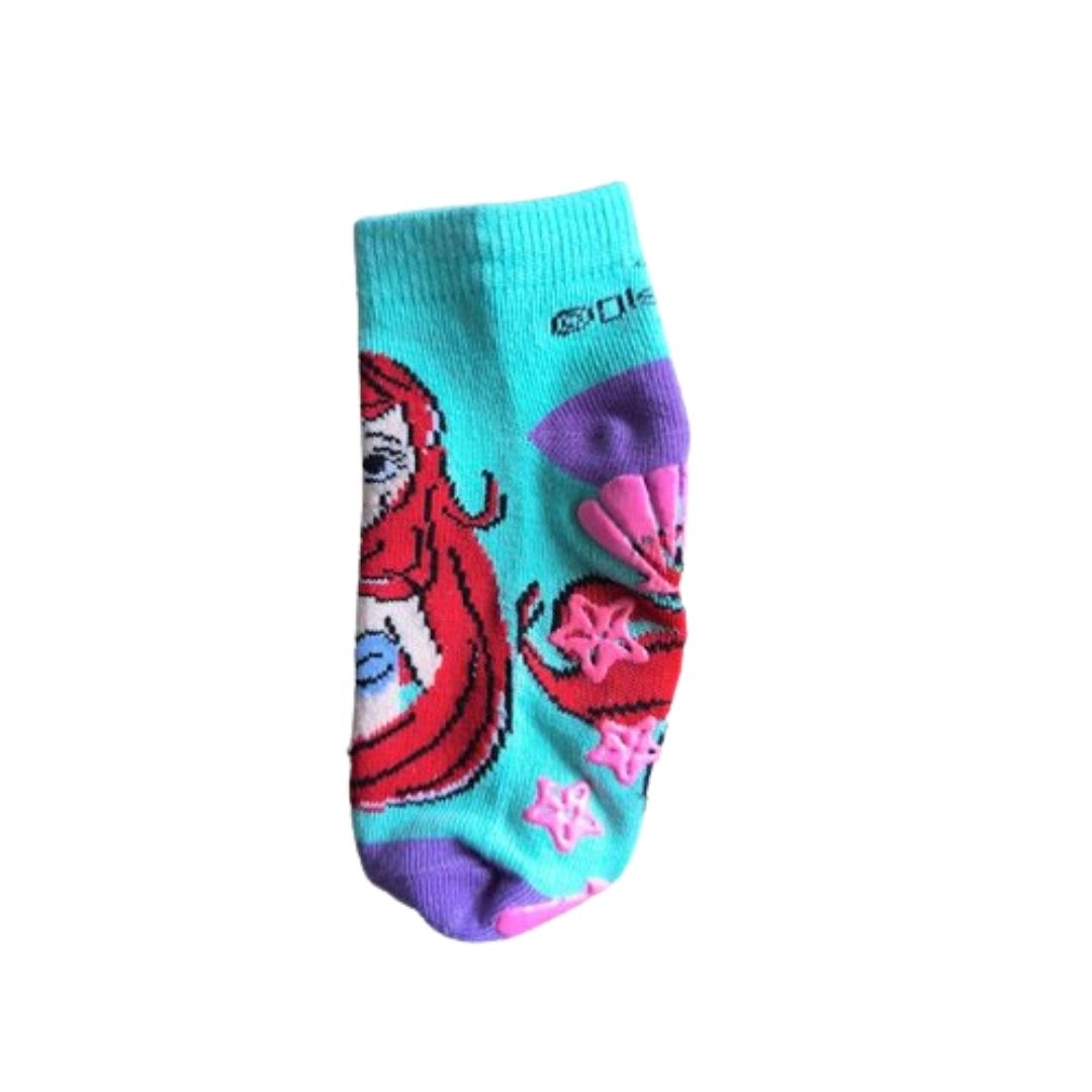 Medias Antideslizante Disney Ariel La Sirenita 1 Par2