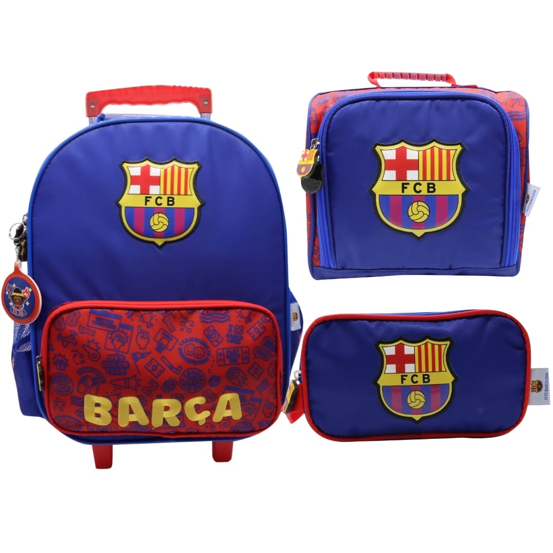 Pack Escolar Maleta Barcelona Futbol Oficio 0