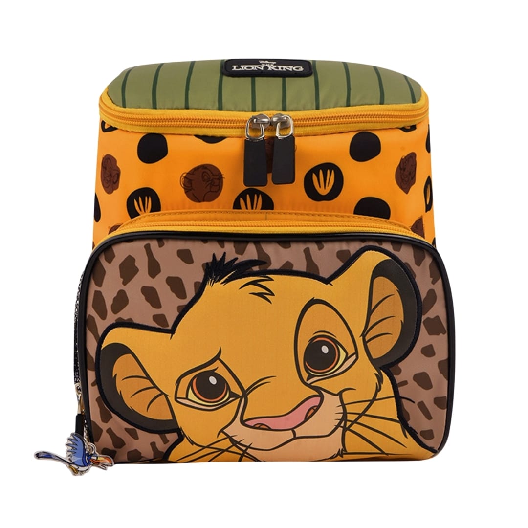 Pack Escolar Mochila Rey Leon Verde Nido4