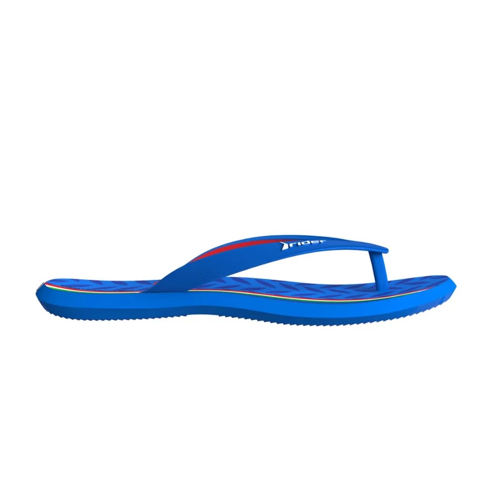 Sandalias Niño Playera Italia Futbol Rider Azul Rojo3