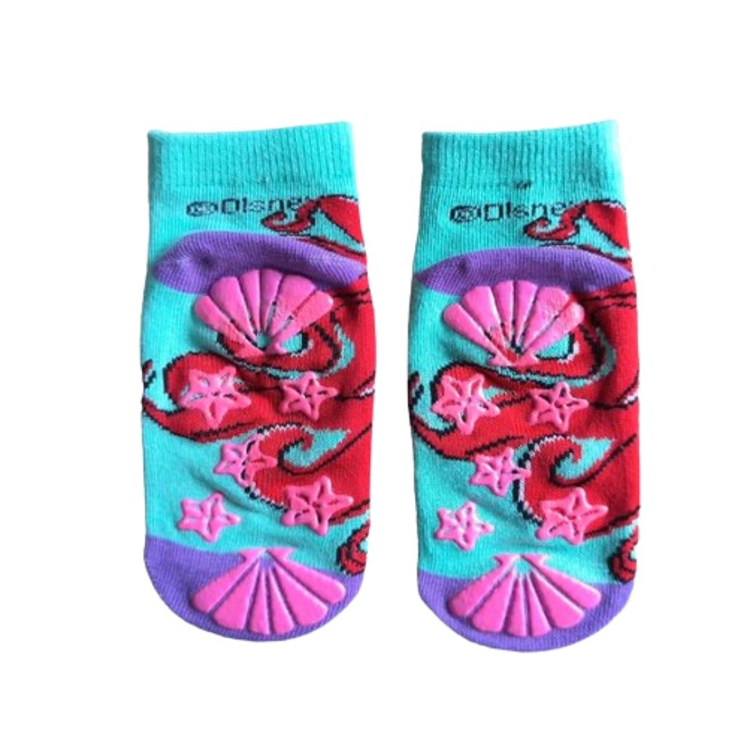 Medias Antideslizante Disney Ariel La Sirenita 1 Par3