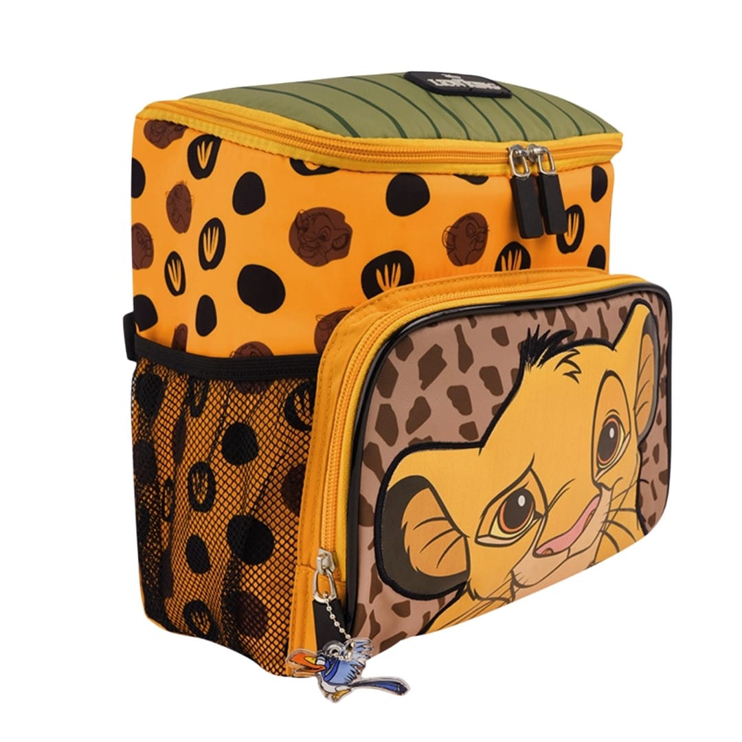 Pack Escolar Mochila Rey Leon Verde Nido5