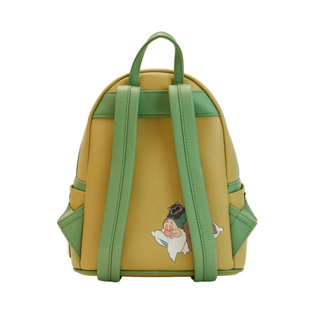 Mini Mochila Loungefly Enano Dormilón Blanca Nieves3