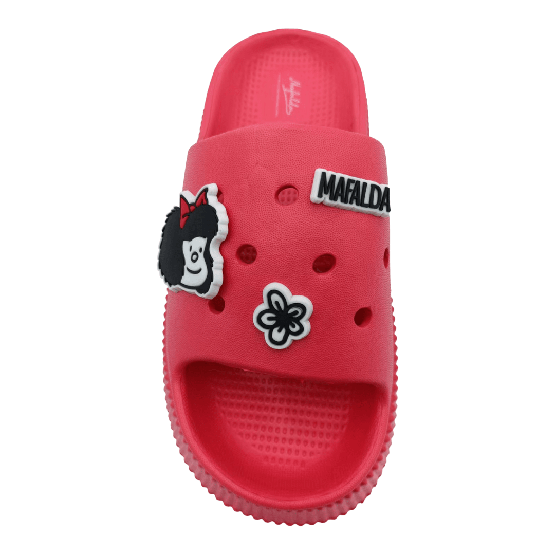 Sandalias Mujer Casual Mafalda Rojo2