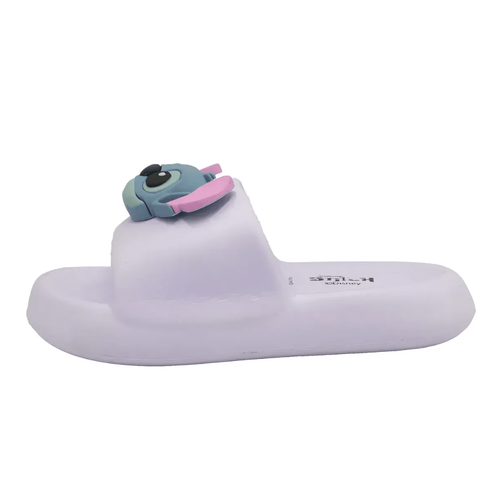 Sandalias Niña Casual Stitch 3D Lila2