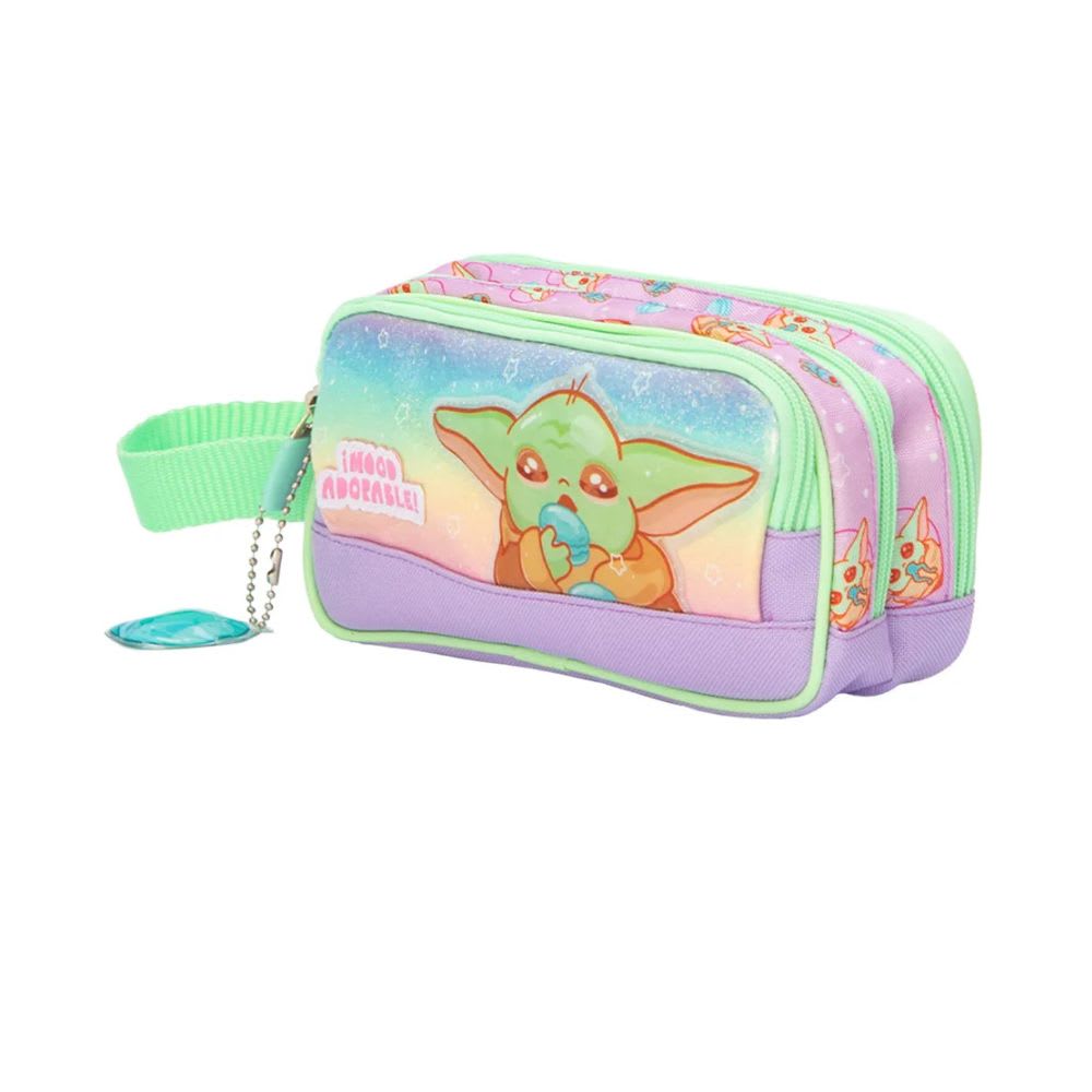 Cartuchera Escolar Baby Yoda Star Wars Niña2