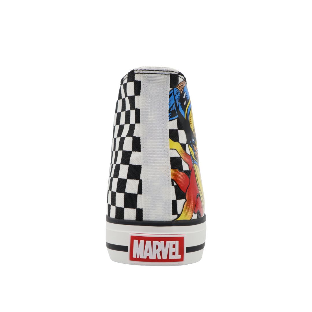 Zapatilla Botin Hombre Marvel X-Men Negro3