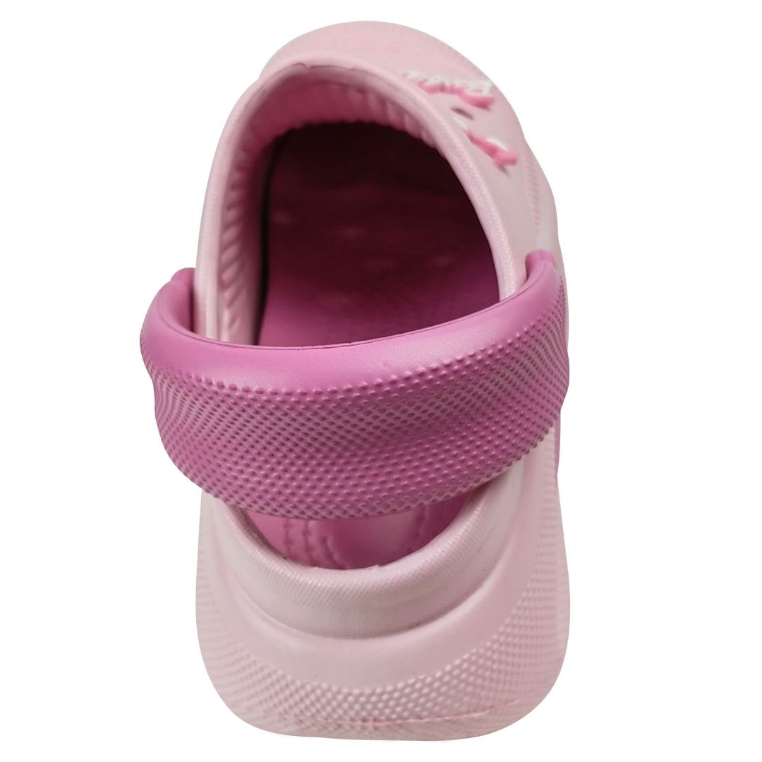 Sandalias Mujer Clog Casual Barbie Rosado3