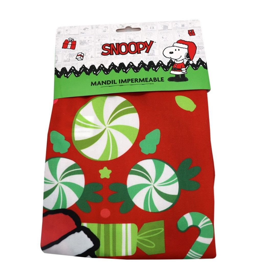 Mandil Delantal de Cocina Adulto Snoopy 60x80cm Rojo2