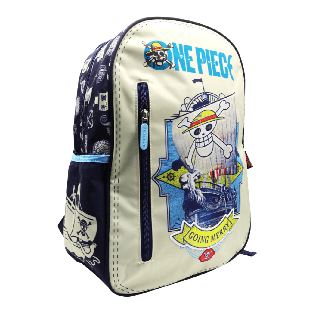 Pack Escolar Mochila One Piece Luffy Anime Oficio2