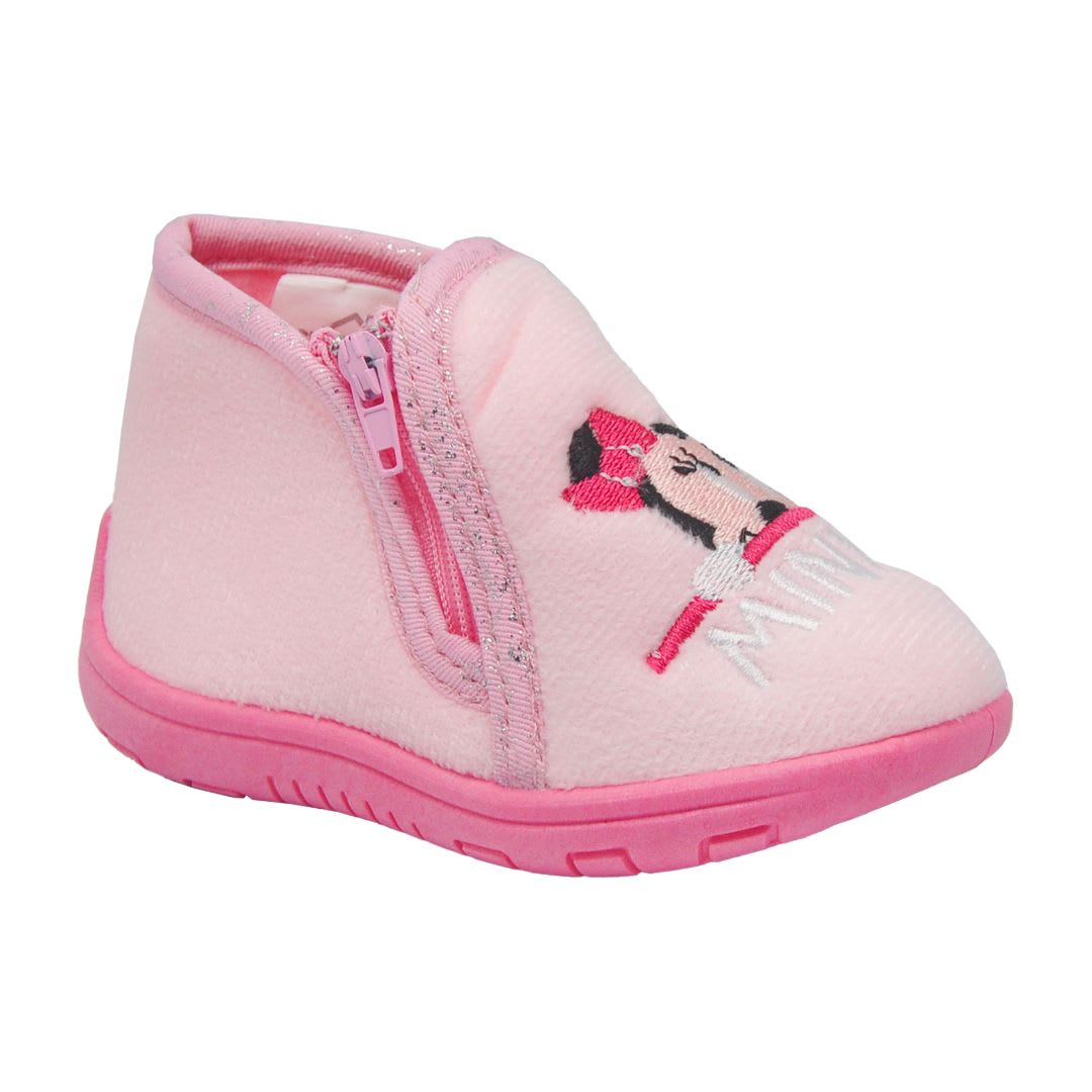 Pantuflas Botin Niña Minnie Mouse 0