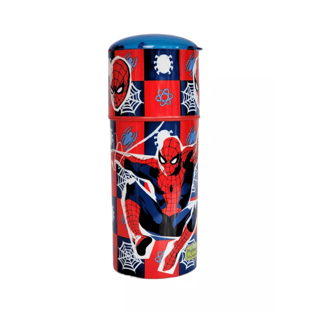 Tomatodo Botella Spiderman 350 ml Cañita2