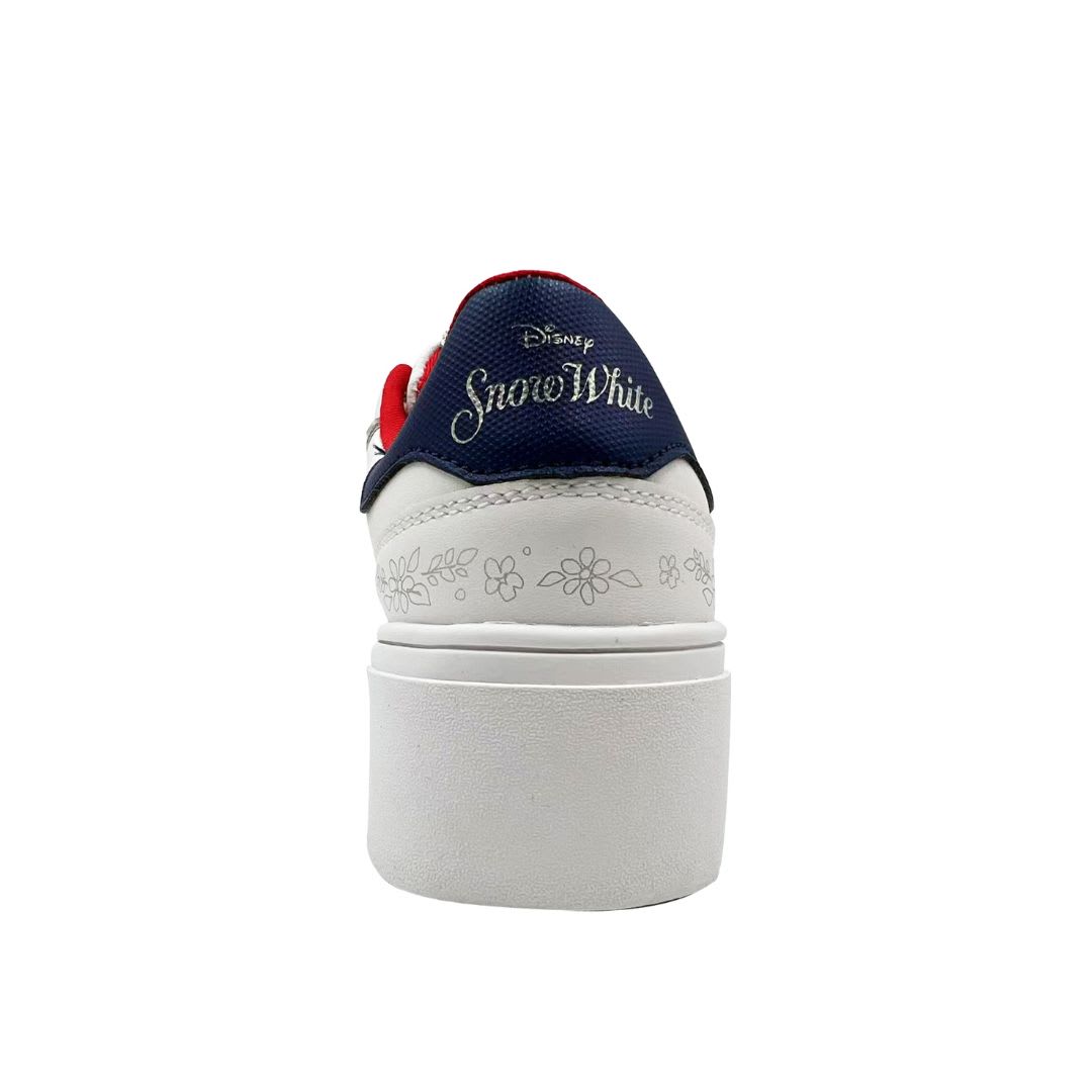 Zapatillas Casual Mujer Blanca Nieves Blanco5