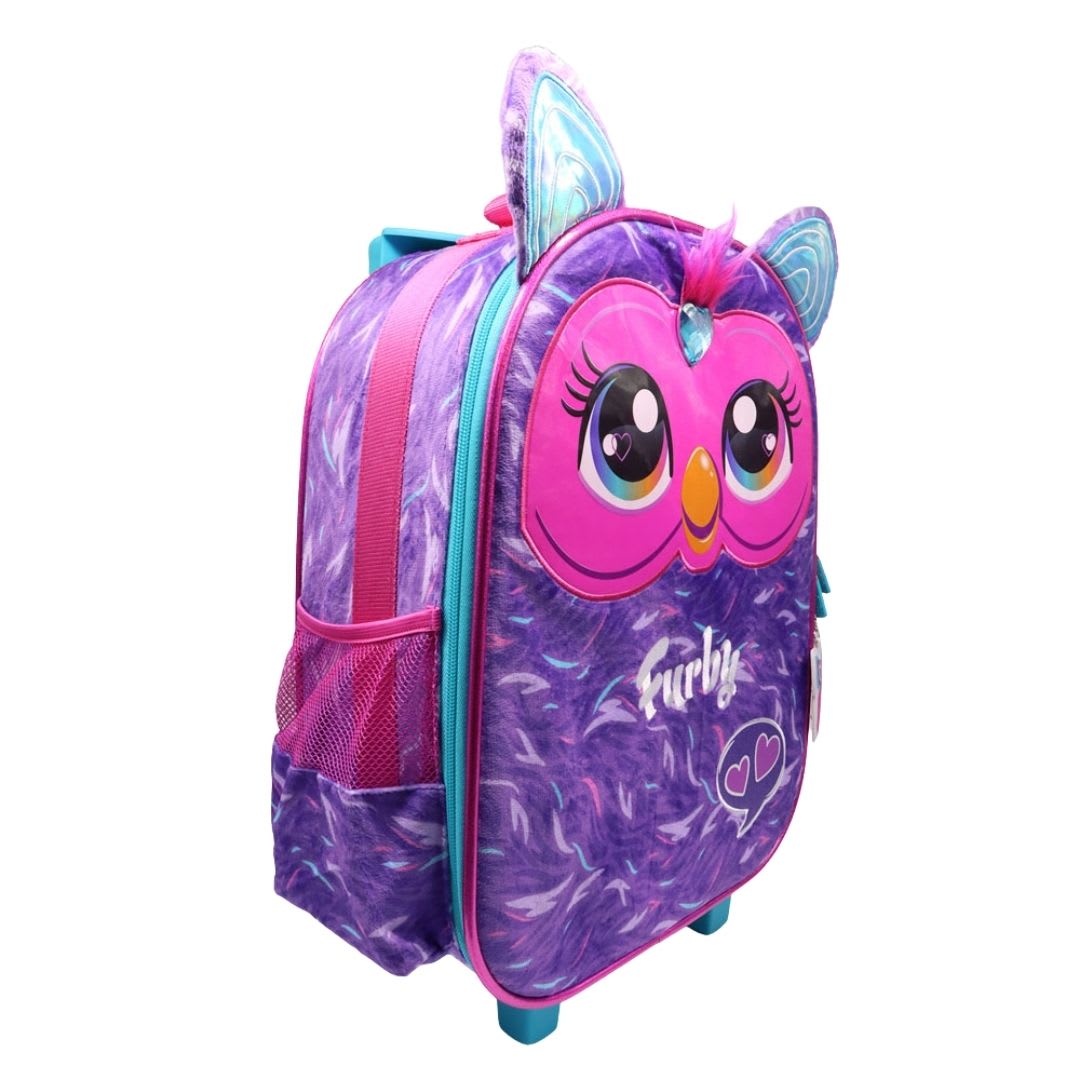 Pack Escolar Maleta Furby Morado Oficio2