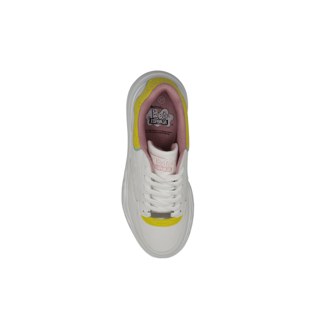 Zapatillas Blancas Bob Esponja3