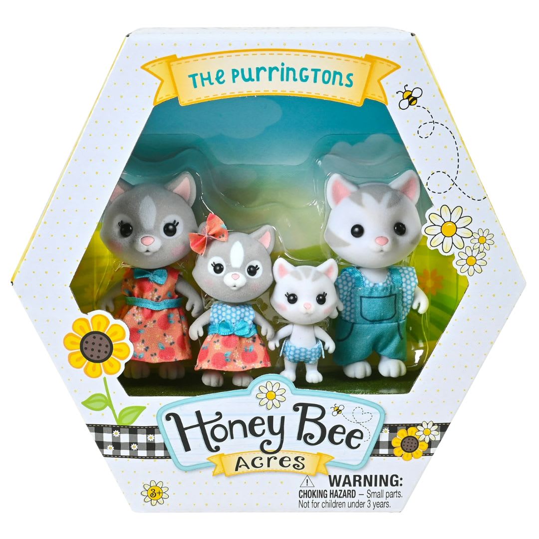 Pack Familia Gatitos Ternurines Honey Bee2
