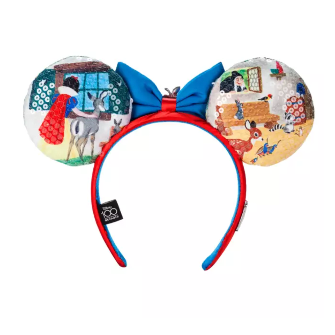 Vincha Diadema Orejas Minnie Blanca Nieves Disney Store2