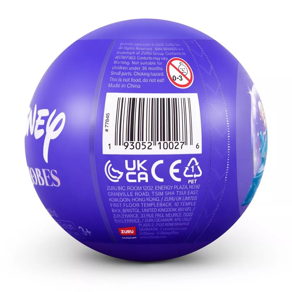 Capsula Sorpresa Mini Brands Bola de Nieve Disney6