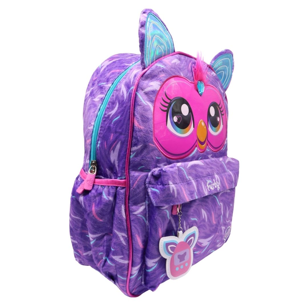 Pack Escolar Mochila Furby Morado Oficio2