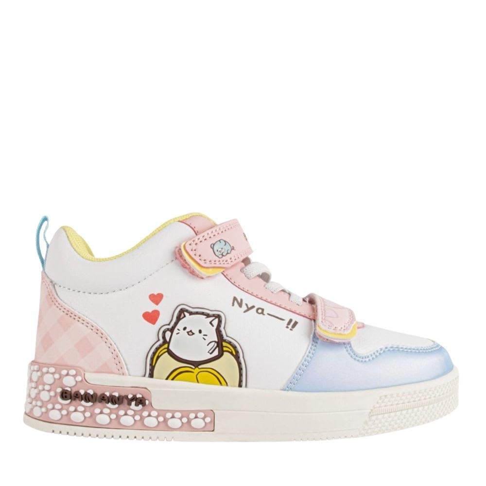Zapatillas Botin Niña Casual Bananya Rosado 0
