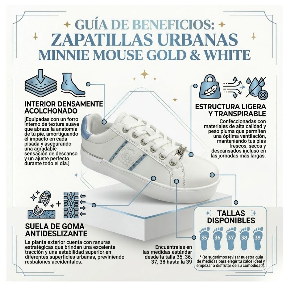 Zapatillas Mujer Stitch Blanco2