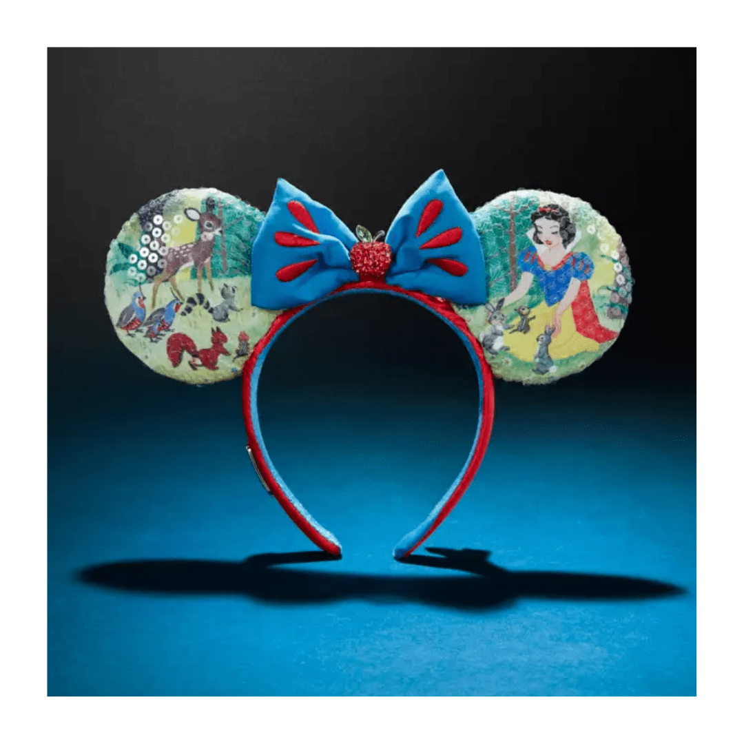 Vincha Diadema Orejas Minnie Blanca Nieves Disney Store3