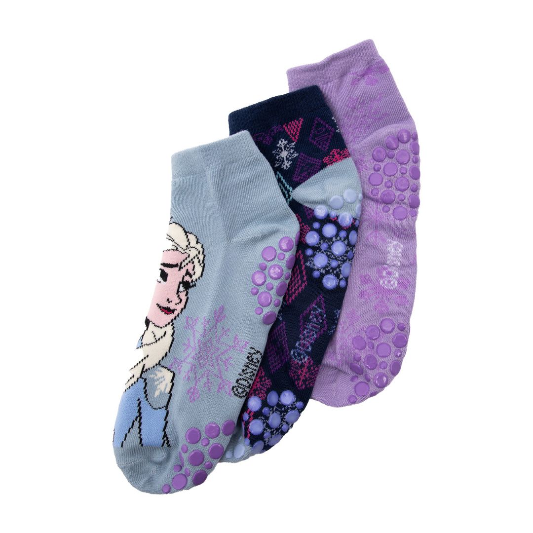 Medias Antideslizante Disney Frozen Elsa Tripack2