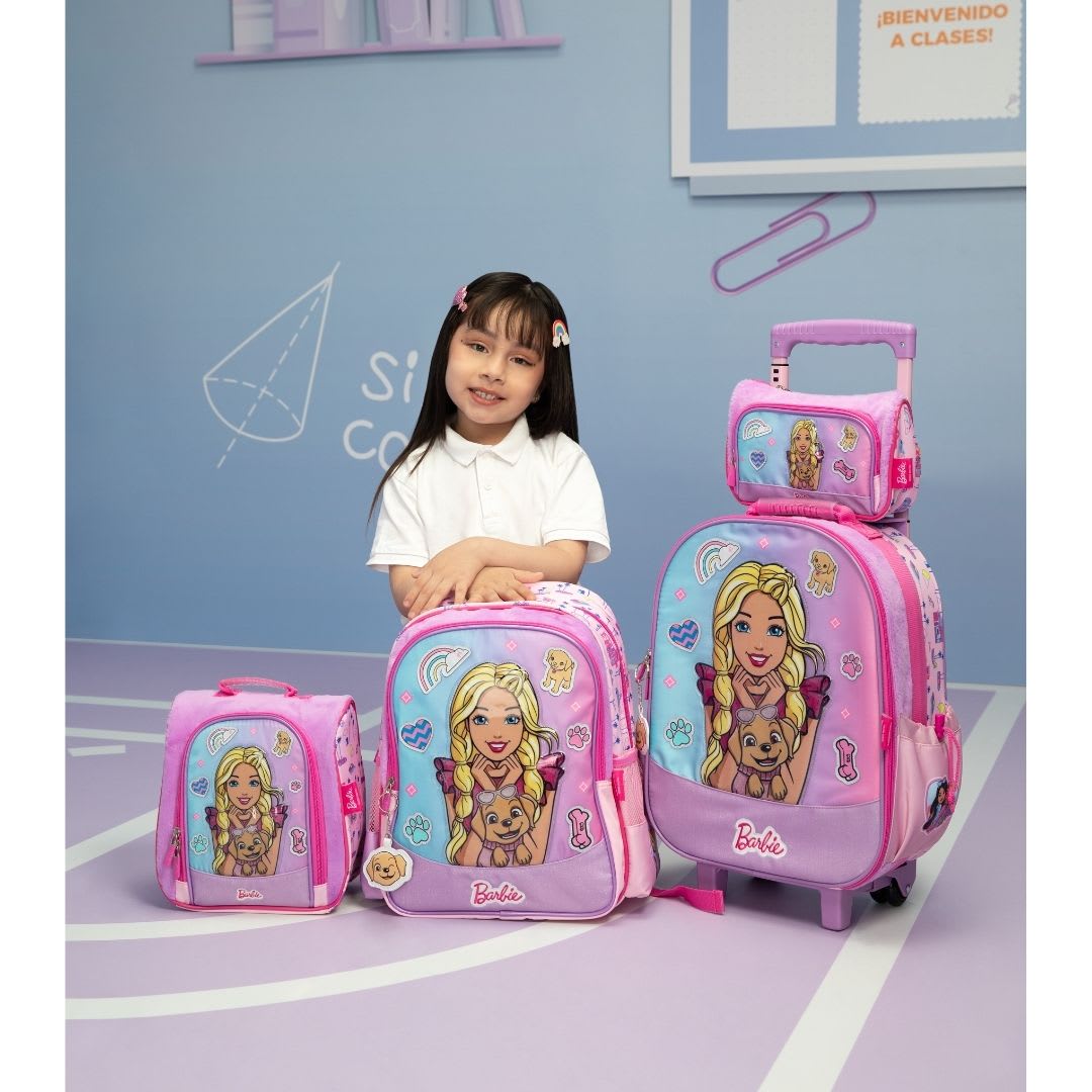 Pack Escolar Mochila Barbie y su mascota Oficio8